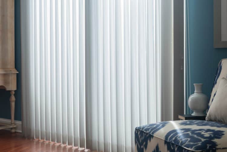 White Vertical Blinds